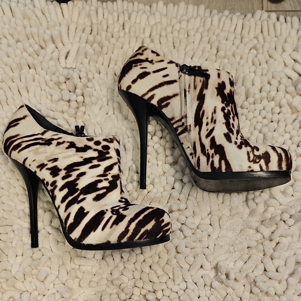 Balenciaga Pony Hair Booties Size 40
